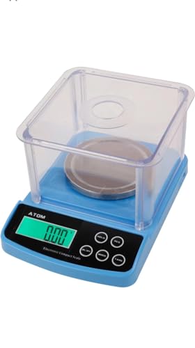Image of A-110C High Precision Lab Scale Digital Analytical Electronic Balance Laboratory Lab Precision Scale /Jewelry Scale /Kitchen Precision Weighing Electronic Scale 0.01g .(600g)
