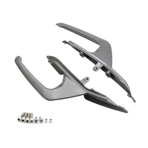 Asiento pillion Trident 660 cómodo con barra de apoyo para viajes en pareja