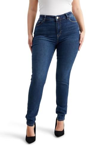 C&A Damen 5-Pocket Shapewear Jeans Casual Skinny Mid Rise/Mid Waist...
