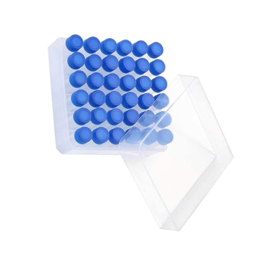 DEARMAMY 耐冷製冷凍管 螺旋蓋付き液漏れ防止サンプルチューブ 実験 保存用冷蔵対応冷凍バイアル入りケース付