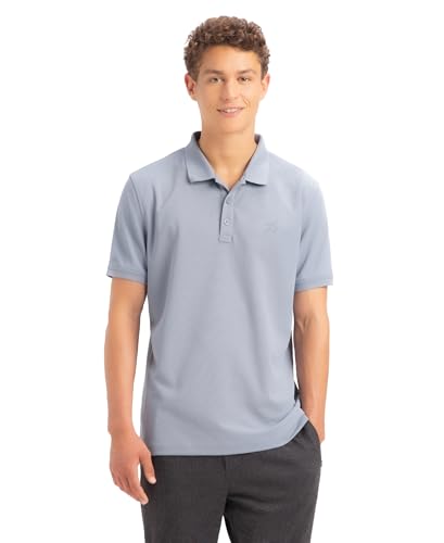 Image of Jockey AM38 Men's Microfiber Fabric Solid Half Sleeve Polo T-Shirt with StayDry & StayFresh Technology