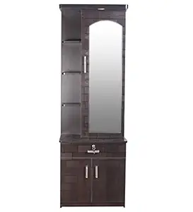 SAVERSCHOICE Engineered Wood Modern Brick Textured Dressing Table