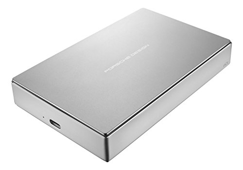 LaCie Porsche Design 4TB USB-C Mobile Hard Drive, Silver ( STFD4000400 )