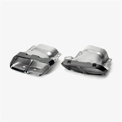 Tuyau d'échappement pour changer les sorties de Mercedes CLA45 C117 et A45 W176 look noir