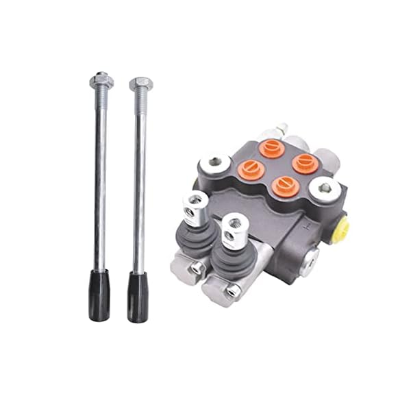 TJHSM Hydraulic Control Valve, 3 Spool 21 GPM 3625 PSI SAE Ports