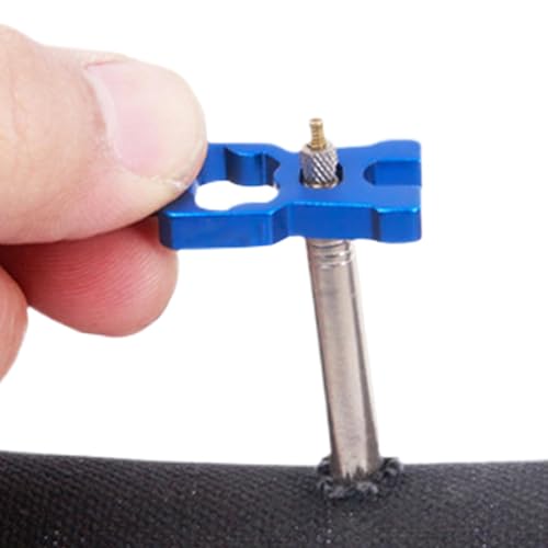 Compact Valve Core Tool, Multifunctional Bike Tool, Valve Core Tool for Bikes, Bicycle Tire Core Tool, Tire Valve Core Wrench, Bike Valve Core Tool, Portable Tire Valve Tool, Bike Tire Core Remover,