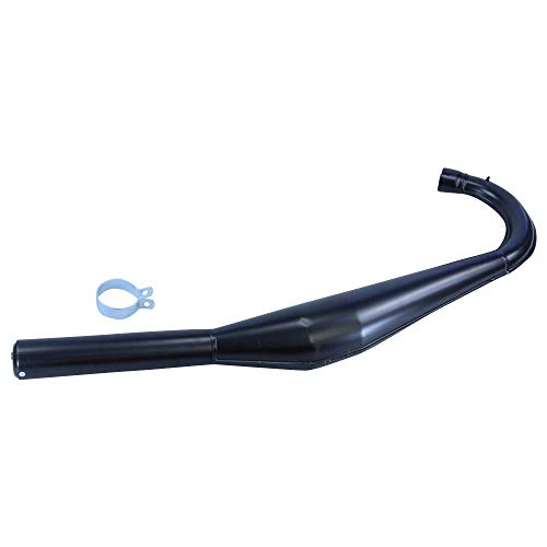 Rennbirne Auspuff Race 36mm schwarz für Zündapp KS CS GTS 25 50...