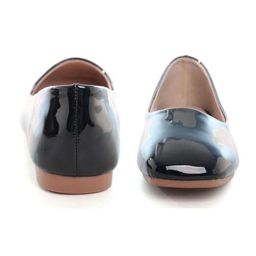 Image of Dear Time Women's Casual Foldable Ballet Flats Square Toe Ballerina Flats Shoes Comfortable