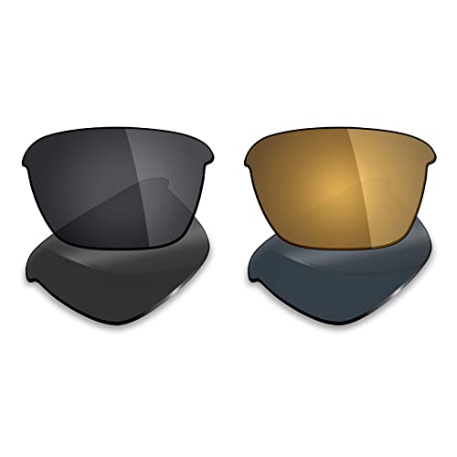 Image of Mryok 2 Pair Polarized Replacement Lenses for Oakley Thinlink Sunglass - Options