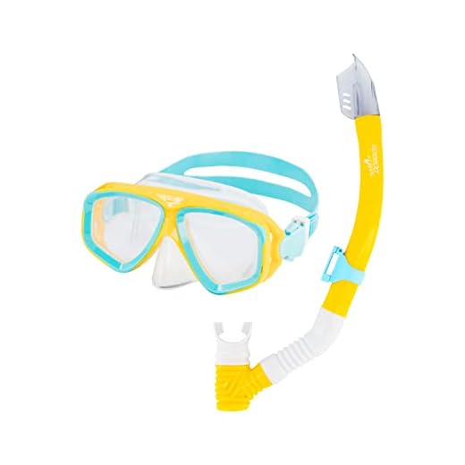 Speedo Unisex-Child Swim Snorkel Dive Mask Anti-Fog with Nose Cover Adventure Series