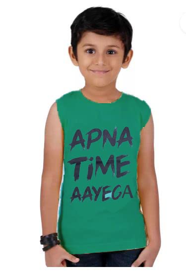 Image of Boys Chest Printed t Shirts Cotton Combo Pack of 5