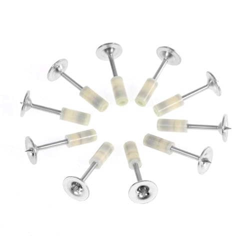 Lot de 100 Clous en Acier pour Pistolet à Ongles 7,3 mm