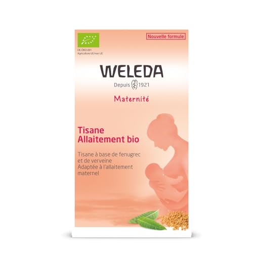 WELEDA - Tisane Allaitement - Favorise l'Allaitement Maternel - Bio - 20 Sachets de 2 g