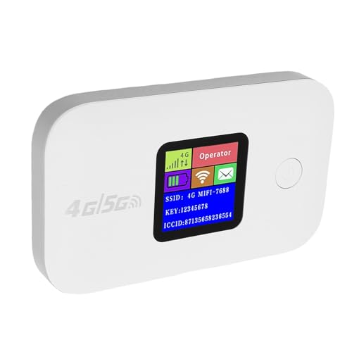 Image of GOWENIC Portable Wireless WiFi Router, High Speed 4G 5G LTE Hotspot with SIM Card Slot for Phone Laptop Computer