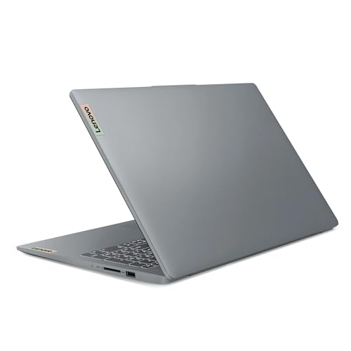 Image of Lenovo IdeaPad Slim 3i 15.6 inch FHD Laptop, Intel Processor N100, 4GB DDR5 RAM, 128 SSD, WiFi 6, Windows 11 Home in S Mode, Arctic Grey, 82XB00HVUS