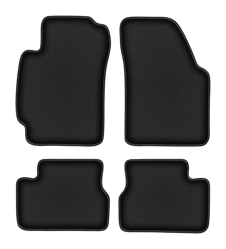 Tapis Honda HR-V I Break 1999-2006 sur mesure Durban en velours noir