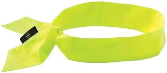 Evaporative Cool Bandana, Tie, Lime, PK24, Mfr: 6700-A