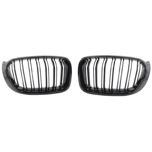 Parrilla delantera de panal estilo diamante negro para X4 F26 y X3