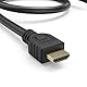 Hama HDMI Splitter 4K 1 In 2 Out (4K@30Hz, Adapter zur Übertragung eines HDMI-Signals auf 2 Ausgabegeräte, z. B. Beamer, Bildschirm oder 2 Monitore gleichzeitig, 60 cm) schwarz