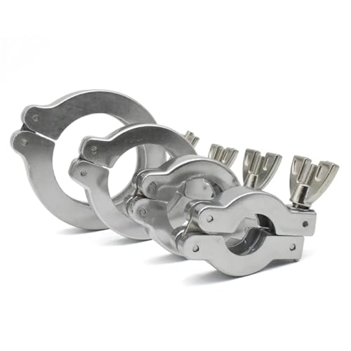 Accesorios KF16 de fontanería industrial con brida de aluminio y junta tórica de vacío 3