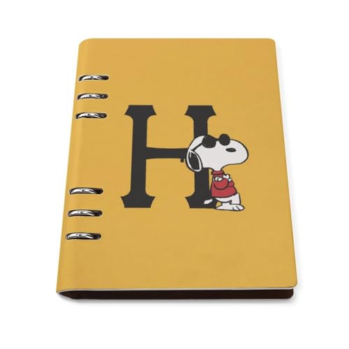 スヌーピー ルーズリーフ さらさら書ける メモ帳 ダイアリー ノート キャンパスノート 用途別 日記 A5 日記帳