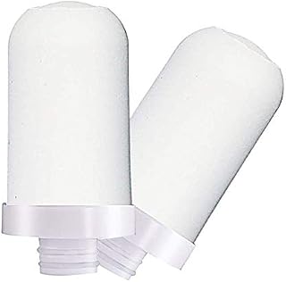 Slickbox Faucet Water Filter Cartridge with Ultra Adsorptive Material- 2-Pack Filter Element
