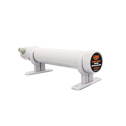 Grow Gadgets Tube Heater – 1ft, 2ft, 3ft, 4ft (60W–240W) – Low Energy Tubular Heater for Greenhouse, Grow Tent, Conservatory, Garage & Bathroom (60w - 1ft)