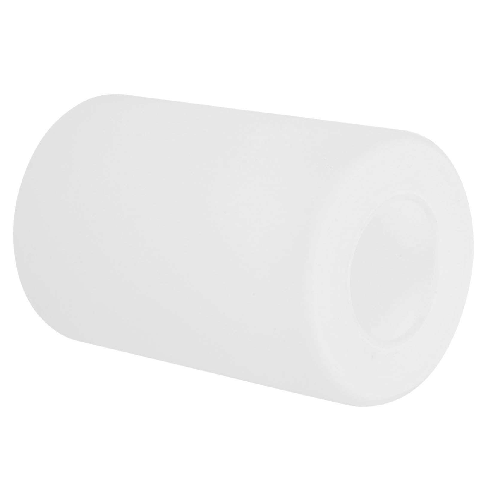 WOONEKY Milk Glass Cylinder Lamp Shade Replacement Frosted Glass Lampshade Cover for Pendant Ceiling Wall Lights Easy Installation Home Lighting 5.12X3.46In