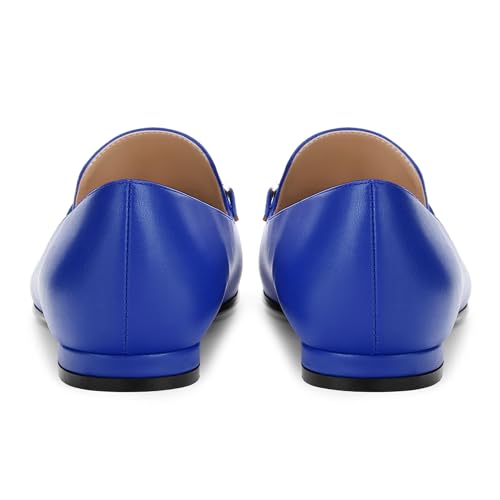 Image of Women's Loafers, Slip On Round Toe Comfortable Flats for Women Dressy and Work, Womens Business Casual Shoes