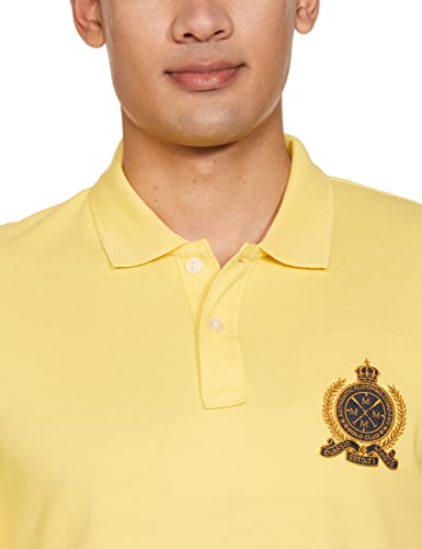Image of Max Men Cotton Number Sleeve Slim Fit Polo