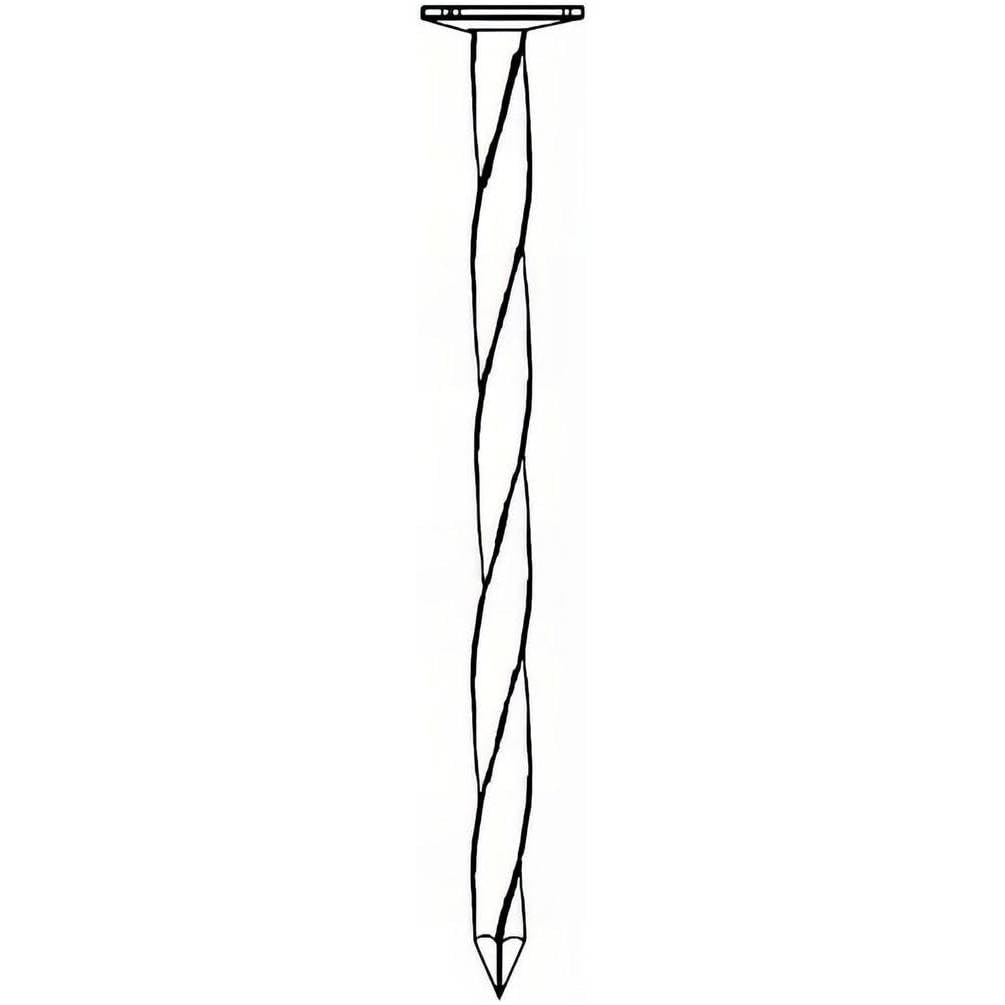 Pointe en Vrac Tête Plate Carré Torsadé (Ct) - 2.8x60 mm - 5 kg - D-Work