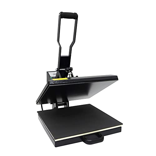 Prensa térmica plana 15x15 pulgadas 110V 1400W miniatura 5