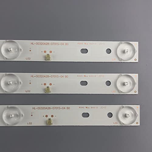 Tira de LED componentes de alta precisión pack 3 para retroiluminación TV 5