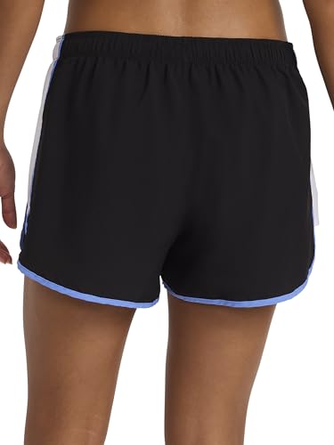 Reebok Women’s Pro-AM Training 3” Short, Standard Fit, Lightweight Mesh-Lined Poly Fabric, Black, Large - image 2