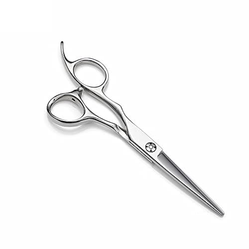 Professional 6.5-Inch Hair Cutting Scissors for Men & Women - Stainless Steel Salon Barber Hairdressing Tool (Silver) - (Pack of 1)-image-38