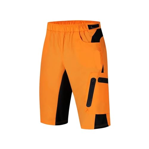Pantalones cortos ciclismo hombre MTB con acolchado miniatura 1
