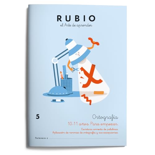 Ortografía 5 RUBIO (10-11 años. Para empezar) | Reconocimiento de diptongos, triptongos e hiatos (Ortografía Rubio)