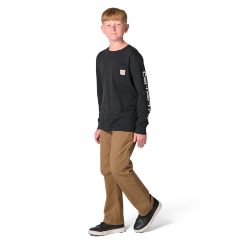 Carhartt Boys Canvas Pant, Canyon Brown, 6 - image 2