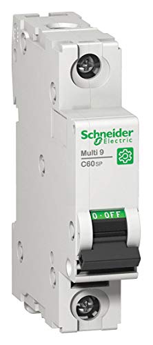 Schneider Electric Miniature Circuit Breaker, 20 Amps, Number of Poles: 1, 240VAC AC Voltage Rating