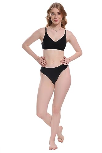 Image of Women Non paddad Reguler Bra Panty Lingerie Set for Women