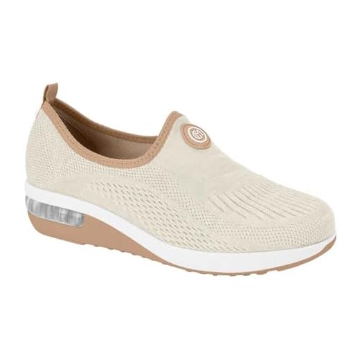 Tênis Feminino Modare Slip On UltraConforto Off White 39