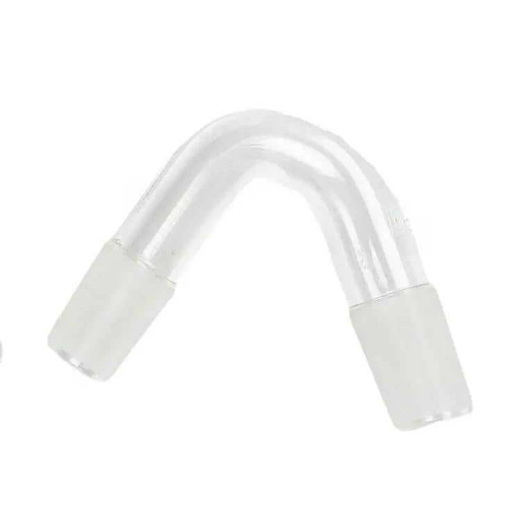 Borosilicate Glass Distillation Joint—Laboratory Elbow Joint (Compatible with 19/26, 24/29, 29/32 Specifications)(24-29)