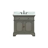 Azzuri Hastings 37 in. Single Sink Bathroom Vanity