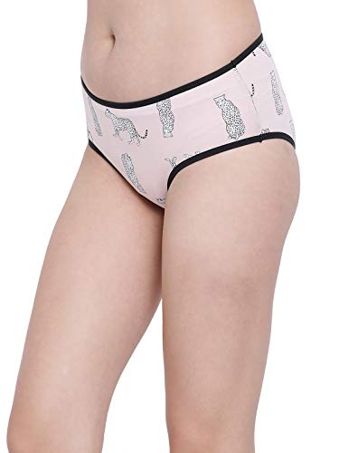 Image of Clovia Women's Mid Waist Printed Hipster Panty