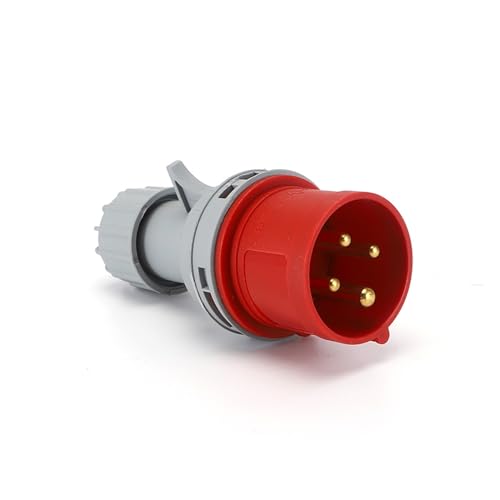 Prise industrielle IP44 LX-024N-32A triphasée robuste et étanche - 5