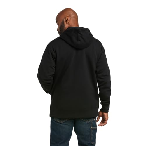 Ariat Men's Rebar Workman 1/4 Zip Hoodie2