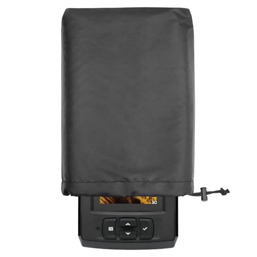 Image of Fish Finder Cover Fit for Garmin,Lowrance,Humminbird 3 inch-4 inch Screen Models Fishfinder Sun Cover Compatible with Garmin Striker 4 Lowrance Eagle 4 Waterproof Depth Finder Covers for Fishing Graph（Black）