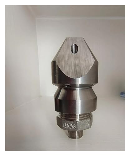 Boquilla de alta presión de acero inoxidable para desatascado, limpieza de alcantarillas y minería, con rosca macho de 3/8 pulgada miniatura 2