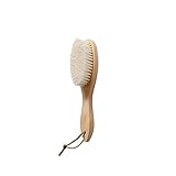 ▲ 【Fácil de agarrar y eficaz de limpiar】 El cepillo es lo suficientemente pequeño como para caber cómodamente en la mano. Ideal para uniformes o zapatos militares que requieren limpieza adicional.