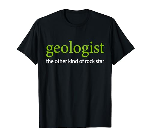 Géologue Rock Star Definition Cadeaux géologiques amusants Gneiss T-Shirt